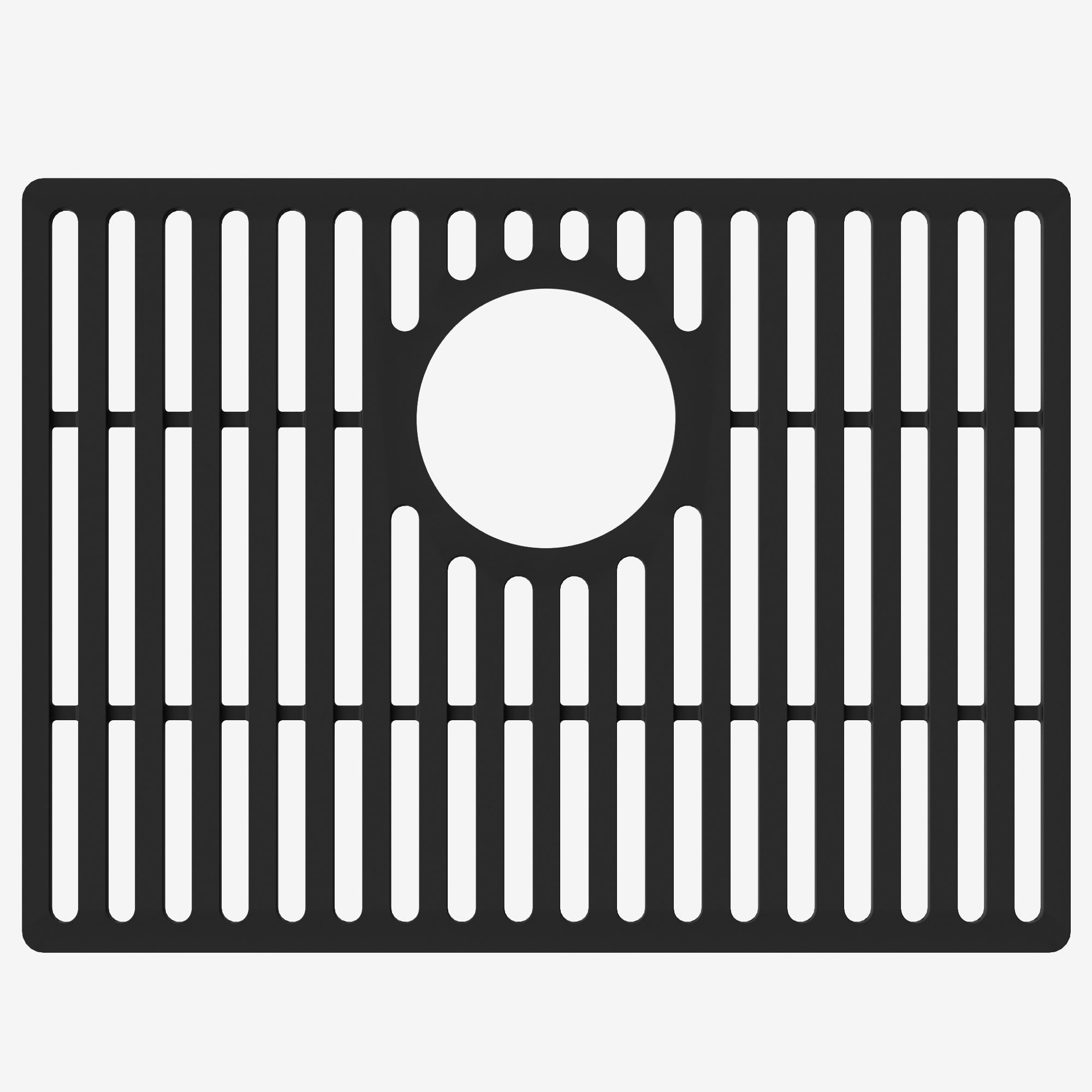 VIGO 19 in. Silicone Kitchen Sink Protective Bottom Grid For Single ...