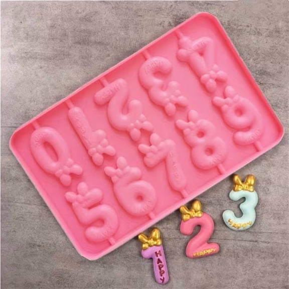 Silicone Bow Mold for DIY Cake Decoration - Irregular Shape for Fondant, Chocolate, and Candle Making