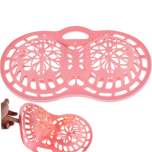 Silicone Bra Washing Bags, Type B, Silicone Mesh Bra Washing Bag, Reusable, Fits A-C Cup Bras, Anti-Deformation For Washer And Dryer, Meiiso