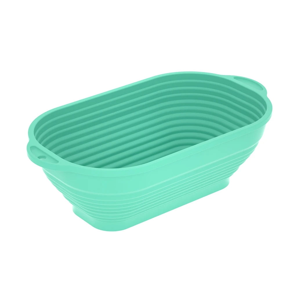 Silicone Bread Basket Baking Dessert Oval Dough Bread Proofing Baskets ...