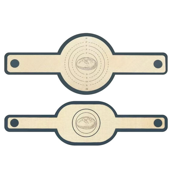 Silicone Bread Lifting Sling Set High Heat Baking Mat Non Stick Durable Kitchen Tool for Effortless Loaf Transfer and Safe Handling