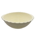 thumbnail image 1 of Silicone Bread Proofing Basket,9Inch Round Foldable Baking Basket, Bread Baking Basket Supplies for Bread Making Essential Tools Beige 9.64*1.57Inch, 1 of 8