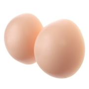Silicone Breast Forms for Mastectomy Bra Enhancers Round Shape 1 Pair A Cup 500g/pair