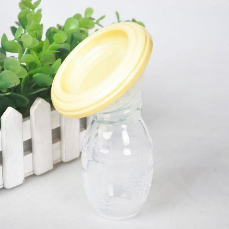 Silicone Breastfeeding Milk Storage Bottle Manual Breast Pump