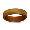 thumbnail image 1 of Silicone Bronze Metallic 5.7mm Domed Band Size 8 Ring for Women and Men - .8 Grams, 1 of 2