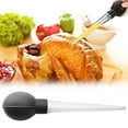 thumbnail image 1 of Silicone Bulb Pipette Measuring Pipette Hot Trending Food-Grade Turkey Pipette Liquid Transfer & Measuring Pipette Heat-Resistant Pipette 11.8 Inch (1Pcs) - With Packaging, 1 of 7