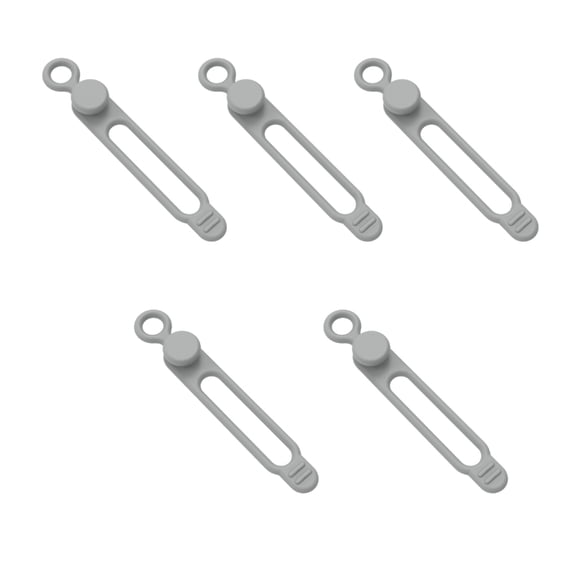 Silicone Cable Tie Tidys Wire Holder for Data and Charging Cables Keeps Space