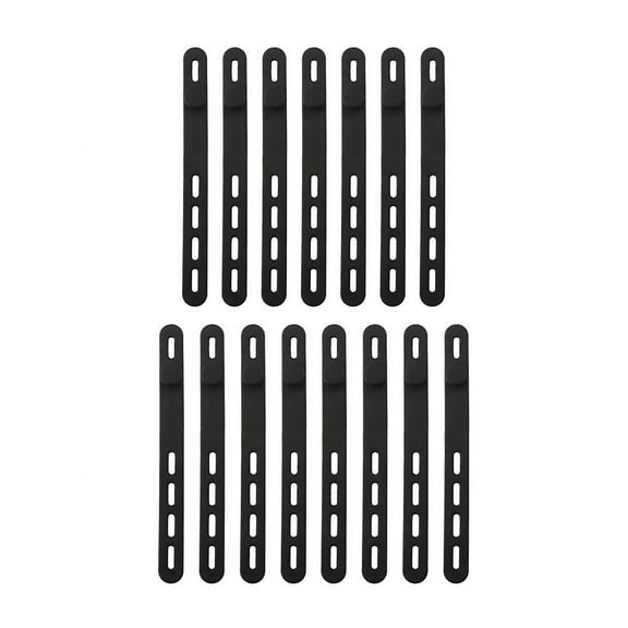 Silicone Cable Ties 1015 Pack Elastic and Tear Resistant for Daily Use