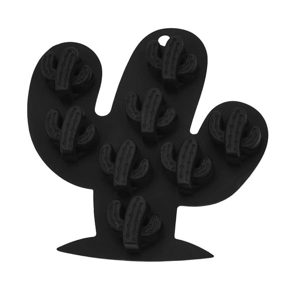 Silicone Cactus Shaped Tray Flexible DIY Chocolate Mold for Baking Candy Soap Making Reusable Nonstick Mould