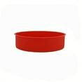 thumbnail image 1 of Silicone Cake Baking Mold Round Layer Cheesecake Chocolate Bundt Nonstick Flexible Oven Microwave Safe Heat Resistant Easy Release Bakeware Pan, 1 of 4