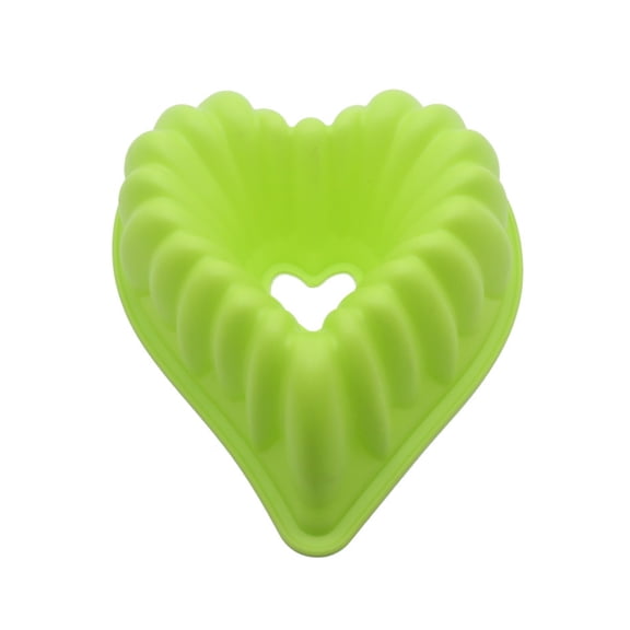 Silicone Cake Mold 8 Inch Cake Pan Doughnuts Baking Pan Nonstick Heart Shaped