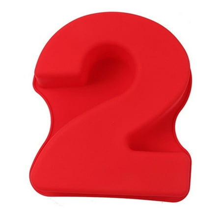 Silicone Cake Mold Number Baking Mold Non-Stick 0-9 Number Baking Cake Mould For Wedding Party Birthday Cake Tools Pastry Mold