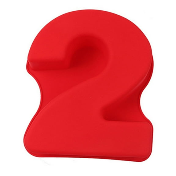 Silicone Cake Mold Number Baking Mold Non-Stick 0-9 Number Baking Cake Mould For Wedding Party Birthday Cake Tools Pastry Mold