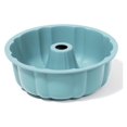 Silicone Cake Pan 10 Inch Round Jello Mold Non Stick Bakeware Gelatin ...