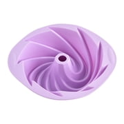 Silicone Cake Pan, Bakeware Nonstick 10in Round Cake Pan for Making Cake, Jello, Gelatin, Bread, Brownie, Silicone fluted Cake mold