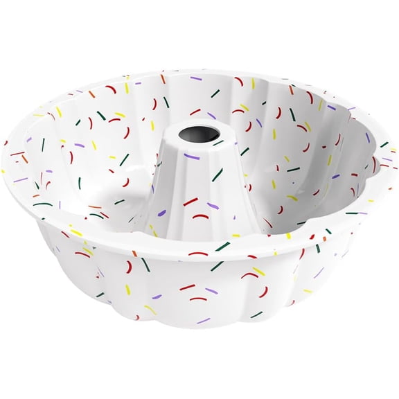 Silicone Cake Pan, Silicone Cake Molds, Bakeware Non Stick 10 Inch Pan for Jello,Gelatin, Round Baking Molds for chsescake (1)