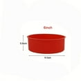 thumbnail image 1 of Silicone Cake Pans For Baking,Round Cake Molds For Cupcake,Cheese Cakes And Chocolate Cakes, Non-Stick Silicone Bakeware, 1 of 5
