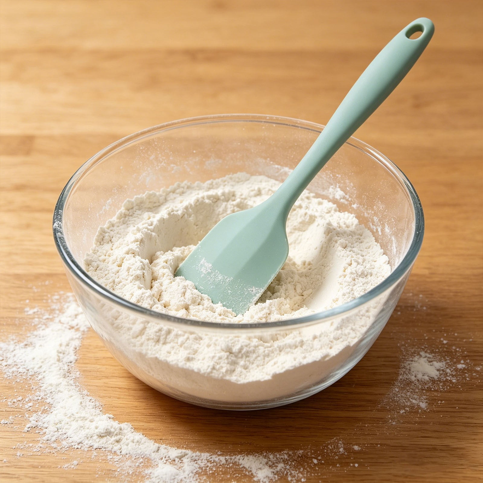 Silicone Cake Spatula, Icing Buttercream Smoother, Nonstick Heat ...