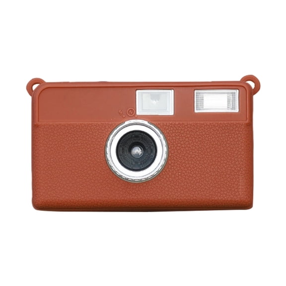 Silicone Camera Case Wear Resistant Shockproof Protective Cover Soft Solid Color