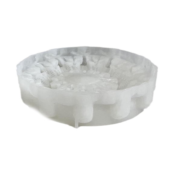 Silicone Candle Base Molds Tealight Stand Molds Skulls Shape Candle Holder Molds