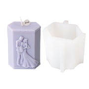 Silicone Candle Mold Embossed Couple Aromatherapy Mould Jewelry Crafting Mold
