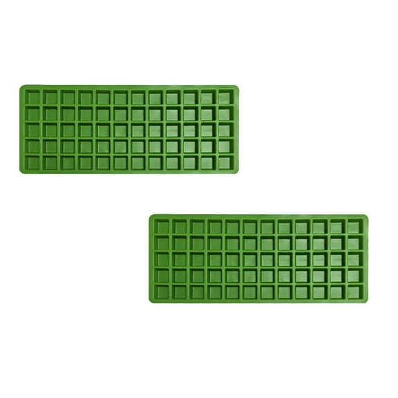 Silicone Candy Molds 60-Cavity Square - Chocolate Molds for Gummy, Jello, Keto Bombs, Caramel, Truffles, Peanut Butter Fudge, Ice Cubes & Pet Snacks - Non-Stick Baking Mold (12"L x 7.8"W)