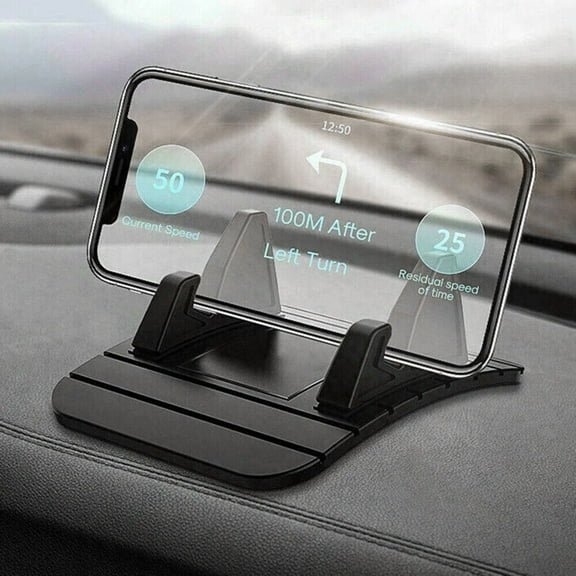 Silicone Car Dashboard Anti-Slip Mat Holder Pad Stand for Mobile Phone GPS 4.0-6.5 Inch Non-Slip Mount Rubber Base Washable for ACCESS for Office Use Secure Fit