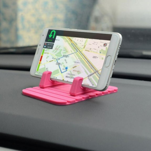 Silicone Car Phone Holder Pad Mat Dashboard Antislip Stand Cell Phone Mount Holder Dash Adjustable for Smartphone GPS Table Holder