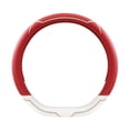 thumbnail image 1 of Silicone Car Steering Wheel Cover Non Slip Wear Resistant Thin Universal Fit All Season Easy To Clean Sport Style Steering Protector,Red, 1 of 6