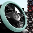 thumbnail image 1 of Silicone Car Steering Wheel Cover for 36-40cm Wheels, Thin Non-Slip , Wear-Resistant, All-Season Use, 1 of 7