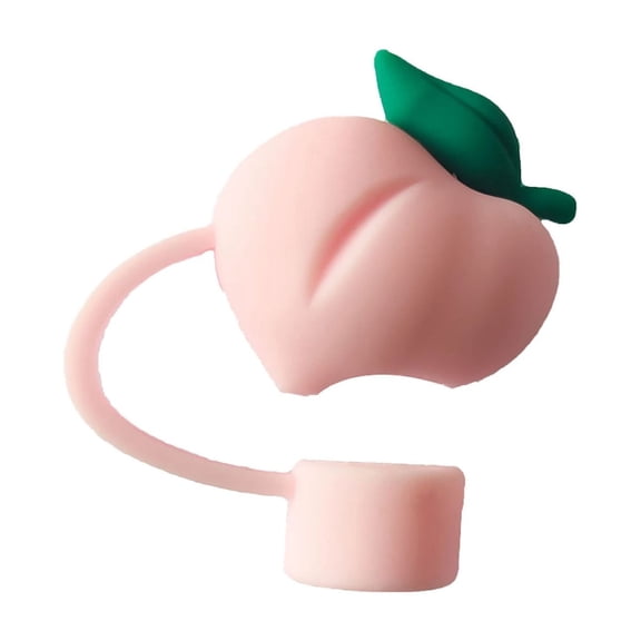 Silicone Cartoon Straw Caps for Kids - Reusable, Universal Fit, Dishwasher Safe - for Drinking Fun at Parties & Daily Use