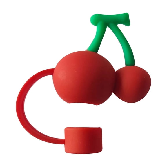 Silicone Cartoon Straw Caps for Kids - Reusable, Universal Fit, Dishwasher Safe - for Drinking Fun at Parties & Daily Use