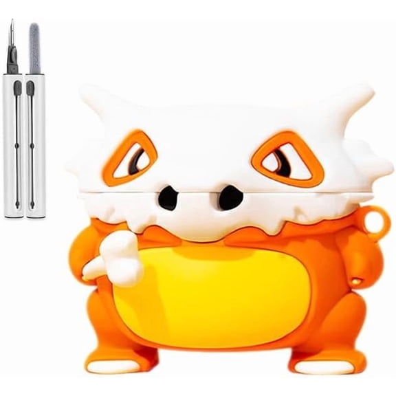 Silicone Case for AirPods Pro 2nd/1st Generation Earbuds(2023/2022/2019) with Keychain, Cartoon Skin Design Cute Charging Case Protective Shockproof Covers for AirPods Pro/Pro 2