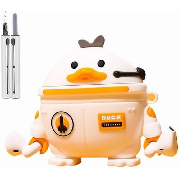 Silicone Case for AirPods Pro 2nd/1st Generation Earbuds(2023/2022/2019) with Keychain, Cartoon Skin Design Cute Charging Case Protective Shockproof Covers for AirPods Pro/Pro 2