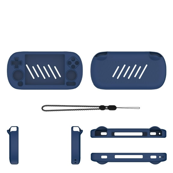 Silicone Case for Anbernic RG40XX H Gaming Console , Anti-Scratch, Washable, Shockproof Silicone Protective Cover for ANBERNIC RG40XX H with Lanyard，Drop Protection Accessory