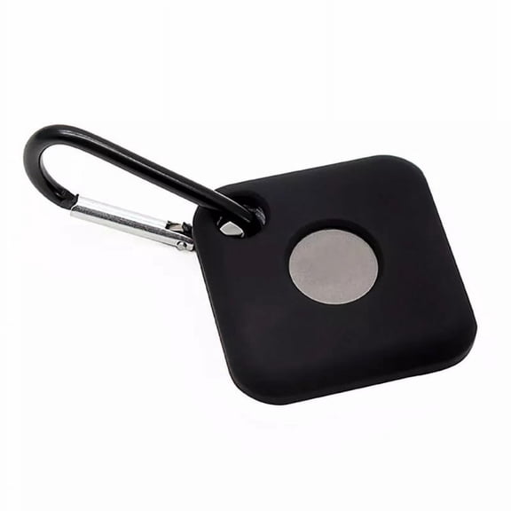 Silicone Case Compatible for Tile Mate Pro Bluetooth Smart Tracker with Keychain, Portable Anti-Scratch Lightweight Soft Protective Sleeve Skin Cover for Tile Mate Pro Tracker Accessories