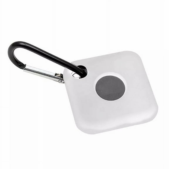 Silicone Case Compatible for Tile Mate Pro Bluetooth Smart Tracker with Keychain, Portable Anti-Scratch Lightweight Soft Protective Sleeve Skin Cover for Tile Mate Pro Tracker Accessories