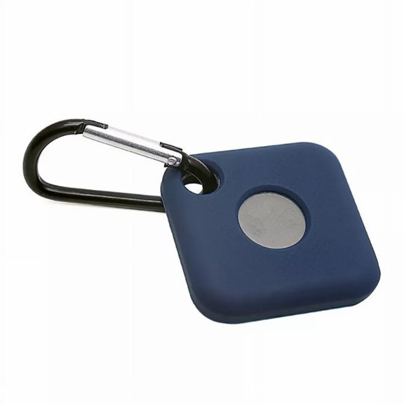 Silicone Case Compatible for Tile Mate Pro Bluetooth Smart Tracker with Keychain, Portable Anti-Scratch Lightweight Soft Protective Sleeve Skin Cover for Tile Mate Pro Tracker Accessories