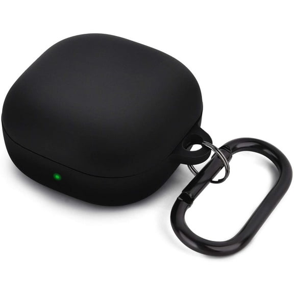 Silicone Case Compatible for Samsung Galaxy Buds 2 Pro/Galaxy Buds2/ Galaxy Buds Pro/Galaxy Buds Pro 2/ Galaxy Buds Live/Galaxy Buds FE Case (Black)