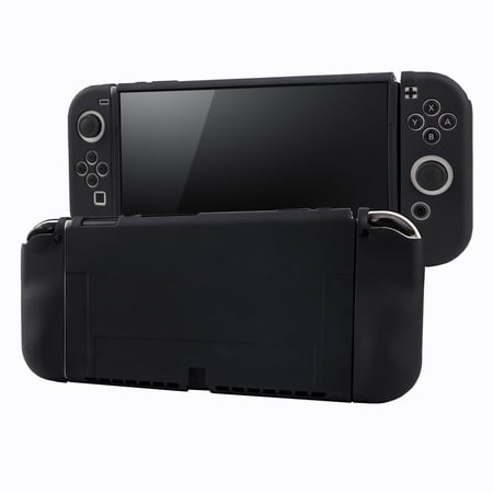 Pearl Angeli Silicone Case for Nintendo Switch OLED, Black