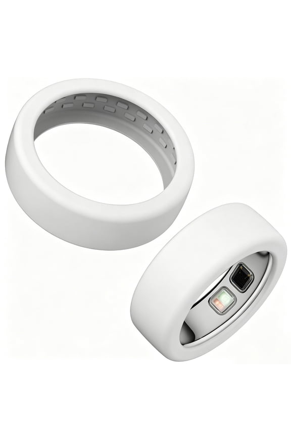 Silicone Case Compatible with Ring, Soft Smart Ring Protector Cover, Anti-Scratch Lightweight Ring Protective Sleeve for Women Men
