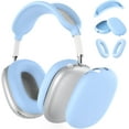 thumbnail image 1 of Silicone Case Cover for AirPods Max Headphones,Ear Pad Case Cover/Ear Cups Cover/Headband Cover for AirPods Max (USB-C/Lightning)(2024/2020),Accessories Silicone Protector for Apple AirPods Max, 1 of 6