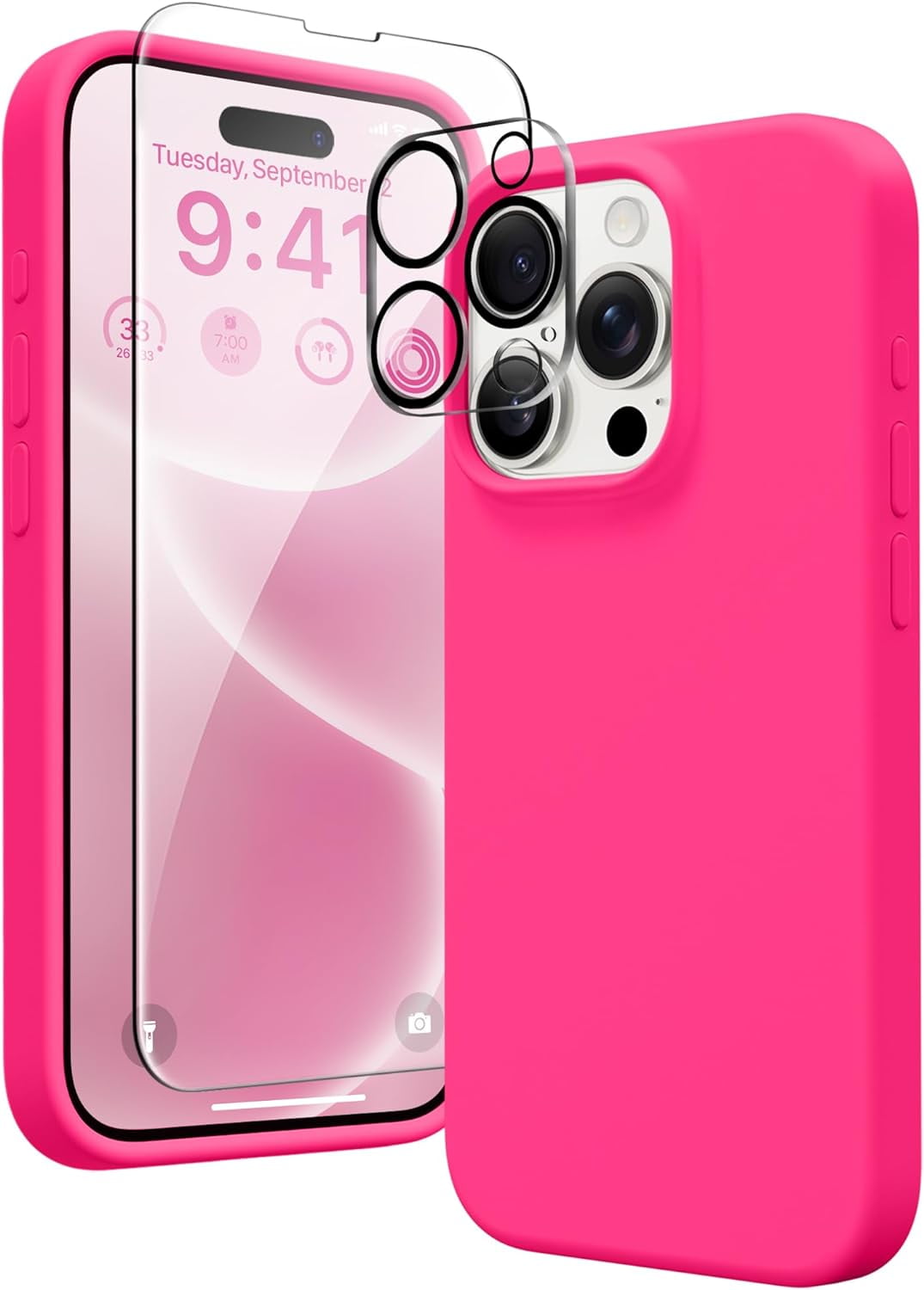 Silicone Case Designed for Apple iPhone 14 Pro Max Liquid