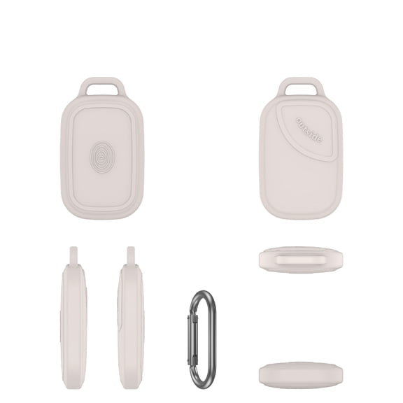 Silicone Case For Tile by Life360 Pro 2024 Tracker,  Soft  Protective Cover Finder Protective Case Anti Lost Accessories with Keychain