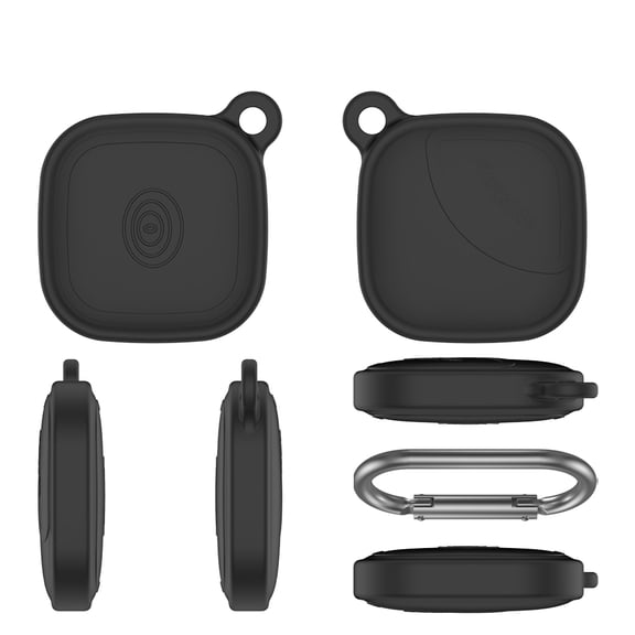 Silicone Case for Tile by Life360 Mate 2024,Soft Scratch Resistant Case Holder with Durable Keyring for Tile Tracker Accessories，Protective Case for Pet Tracking, Bags, Kids, Keys, Luggage