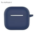 thumbnail image 1 of Silicone Case for AirPods 4 (2024), Shockproof Protective Cover with Lanyard, Full Body Anti-Scratch Earbuds Accessories, 1 of 8