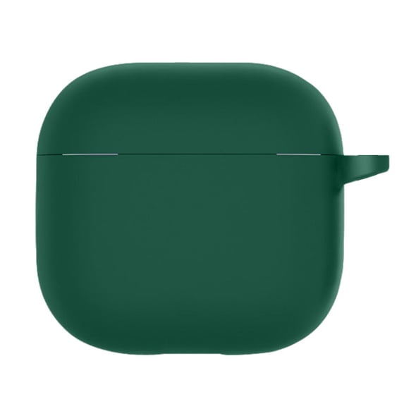 Silicone Case for Airpods 4 2024 with Lanyard Holes and Carabiner in Multiple Colors