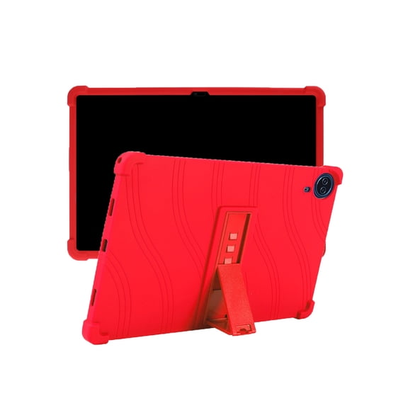 Silicone Case for Callsky-Tab Ctab 14.1 inch, Soft Flexible Shockproof Protective Tablet Cover, Anti-Scratch & Lightweight Slim Design-Red