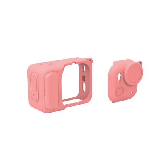 Silicone Case for Insta360 GO Ultra Action Camera, Anti-scratch shockproof Full Protective Cover with Lens Cap