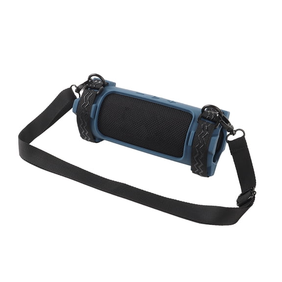 Silicone Case for JBL Flip7 Speakers, Protective Carrying Holder Soft Skin Cover Travel Carry Pouch with Strap for JBL Flip 7 Speaker Accessories